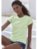 Vivance T-Shirt in lime bedruckt, lime uni