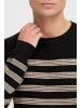 INDICODE Strickpullover IDPanloop 35840MM modischer Strickpullover in Schwarz