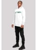 F4NT4STIC Hoodie Harry Potter Slytherin Text in weiß