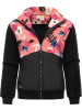 ragwear Fleecejacke Madaras Flower in Coral