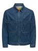 ONLY & SONS Jeansjacke in Dark Blue Denim