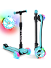 Apollo LED Kinderscooter " Kids pro 4 " in mint