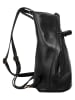 Samantha Look Rucksack echt Leder in schwarz