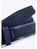 Wittchen Leather belt in Dark blue