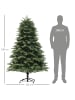 HOMCOM Weihnachtsbaum-Ø105 x 180H cm-Grün