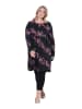 Ulla Popken Midikleid in schwarz