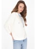 DreiMaster Women Hoodie in offwhite