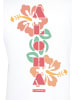 F4NT4STIC Extended Shoulder T-Shirt PLUS SIZE Aloha in weiß