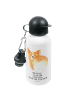 Mr. & Mrs. Panda Kindertrinkflasche Corgi Po mit Spruch in Weiß