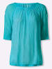 Heine Carmenbluse in türkis