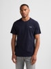Petrol Industries Meliertes T-Shirt irving in Blau