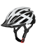 Wozinsky MTB Helm L mit Visier USB Rücklicht