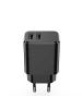 Setty Setty Ladegerät 2x USB 3A schwarz