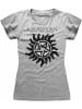 Supernatural T-Shirt "Logo And Symbol T-Shirt" in Grau