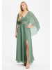SWING Abendkleid in lind - 0004