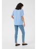 Kaffe Kurzarm-Bluse KAciara Regular fit in Vista Blue