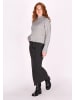 DreiMaster Damen Pullover in Grau Melange