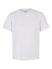 Urban Classics T-Shirts in oceanblue/white