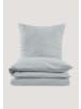 Hessnatur Hessnatur Leinen Bettwäsche Set in hellgrau