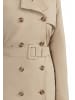 DreiMaster Damen Klassischer Trenchcoat in Beige