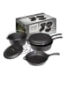 Camp Chef Dutch Oven Gusseisen Set 6teilig in schwarz