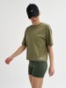 Hummel Hummel T-Shirt Hmlmt Yoga Damen in DEEP LICHEN GREEN MELANGE