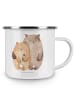 Mr. & Mrs. Panda Kaffeetasse Bären Liebe ohne Spruch in Weiß