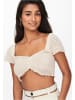 ONLY ONLY Cropped T-Shirts in beige