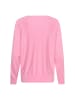 CULTURE Strickpullover CUannemarie Oversize fit in Begonia Pink Melange