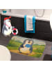 Mr. & Mrs. Panda Badvorleger Pinguin Lolli Design ohne Spruch in Weiß