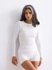 Erlich Textil  Langarmshirt LIGHT TOUCH LONGSLEEVE in ecru