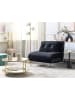Beliani Einzelsofa VESTFOLD in Schwarz/Gold - (W) 85 x (H) 81 x (L) 80 cm