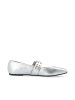 Bianco Mary Jane Schuhe in Silver
