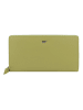 Braun Büffel Joy Geldbörse RFID Schutz Leder 19 cm in lemongrass