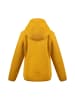 Schmuddelwedda Mädchen Strickfleecejacke in Senf Melange-280