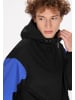MO Herren Blouson in Schwarz Königsblau Colorblock