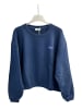American Vintage Sweatshirt mit Rundhalsausschnitt in Marine Vintage