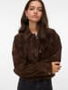 Vero Moda Jacke aus Wildleder in Chocolate Torte