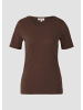 s.Oliver T-Shirt in 8828_mokka