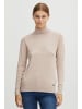 Oxmo Rollkragenpullover OXKatja in Beige
