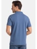 Redmond Poloshirt Basic in Weiß / blau