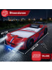 Coemo Autobett GTE im Rennwagen-Design mit Lattenrost in Rot