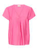 Kaffe Kurzarm-Bluse KAlui Regular fit in Azalea Pink CC