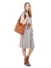 Forty degrees Rucksack-Shopper echt Leder in cognac