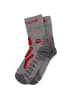 Jack Wolfskin Accessoires Hiking Stripe Classic socks in Grau