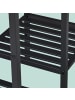 relaxdays Blumenregal in Schwarz - (B)80 x (H)81 x (T)28,5 cm