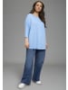 Laura Scott 3/4 Arm-Pullover in blau