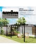 Outsunny Pergola 298L x 298B x 230H cm Grau