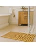 NUXIO Badezimmermatte in braun