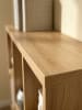 KADIMA DESIGN Wandregal PAOLA buche 85 x 47,5 x 16 cm MDF-Holz Hängeregal modern, in Buche